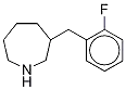 Molecular Structure of 1158747-37-5 (3-[(2-Fluorophenyl)Methyl]hexahydro-1H-azepine)