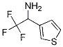 Molecular Structure of 1207175-66-3 (2,2,2-trifluoro-1-(thiophen-3-yl)ethanamine)