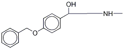 2-Methylamino-1-(4'-benzyloxyphenyl)phenyl)ethanol-13C2,15N