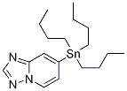 Molecular Structure of 1245816-22-1 (7-Tributylstannyl[1,2,4]-Triazolo[1,5-a]pyridine)