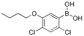 Molecular Structure of 1256354-88-7 (5-Butoxy-2,4-dichlorophenylboronic acid)