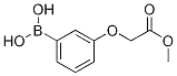 Molecular Structure of 1256355-55-1 (3-(2-Methoxy-2-oxoethoxy)phenylboronic acid)