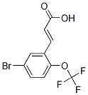 5-BROMO-2-(TRIFLUOROMETHOXY)CINNAMIC ACID