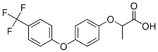 Molecular Structure of 59011-30-2 (2-[4-[4-(trifluoromethyl)phenoxy]phenoxy]propanoic acid)
