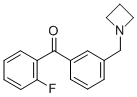 3'-AZETIDINOMETHYL-2-FLUOROBENZOPHENONE