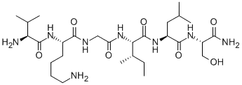Molecular Structure of 942413-05-0 (VKGILS-NH2)