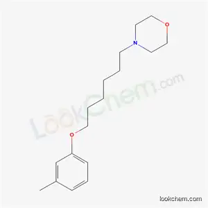 Molecular Structure of 5316-06-3 (4-[6-(3-methylphenoxy)hexyl]morpholine)