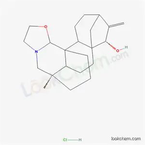 (6R,9S)-6-methyl-10-methylidenedodecahydro-5H-8a,11-methano-6,13b-propanocyclohepta[h][1,3]oxazolo[2,3-a]isoquinolin-9(13cH)-ol hydrochloride (1:1)