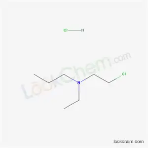 Molecular Structure of 13105-93-6 (N-(2-chloroethyl)-N-ethylpropan-1-amine hydrochloride (1:1))
