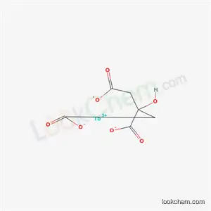 Molecular Structure of 13482-49-0 (Citric acid terbium(III) salt)