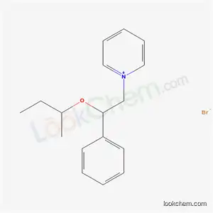 Molecular Structure of 17751-77-8 (1-[2-(butan-2-yloxy)-2-phenylethyl]pyridinium bromide)