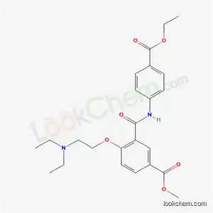 methyl 4-[2-(diethylamino)ethoxy]-3-{[4-(ethoxycarbonyl)phenyl]carbamoyl}benzoate
