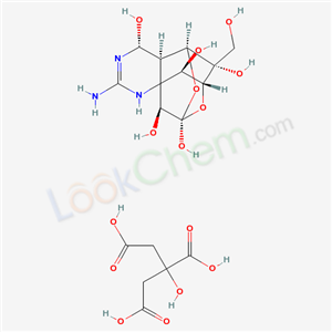 Tetrodotoxin, citrate (1:1) (salt) cas  18660-81-6