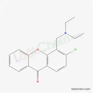 3-Chloro-4-[(diethylamino)methyl]-9H-xanthen-9-one