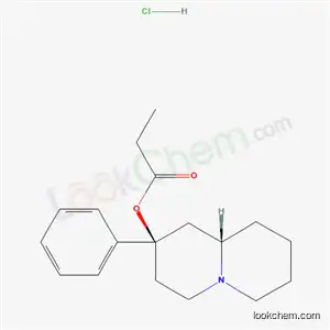 (2R,9aS)-2-phenyloctahydro-2H-quinolizin-2-yl propanoate hydrochloride (1:1)