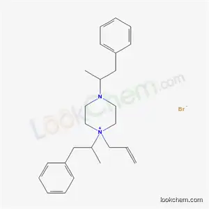 1,4-bis(1-phenylpropan-2-yl)-1-prop-2-enyl-2,3,5,6-tetrahydropyrazine bromide