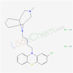 2-CHLORO-10-(4-(3-METHYL-3,9-DIAZABICYCLO(3.3.1)NON-9-YL)BUTYL)-10H-PHENOTHIAZINE,2HCL,HYDRATE