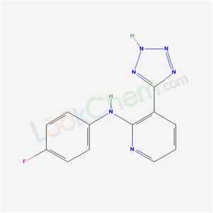 N-(4-fluorophenyl)-3-(2H-tetrazol-5-yl)pyridin-2-amine