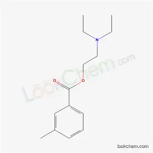 Molecular Structure of 36904-07-1 (2-(diethylamino)ethyl 3-methylbenzoate hydrochloride (1:1))