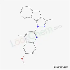 1-(6-methoxy-4-methylquinolin-2-yl)-3-methyl-1,4-dihydroindeno[1,2-c]pyrazole