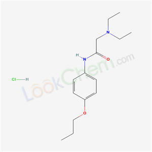 N~2~,N~2~-diethyl-N-(4-propoxyphenyl)glycinamide hydrochloride (1:1)