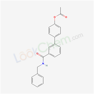 [4-[3-(benzylcarbamoyl)phenyl]phenyl] acetate