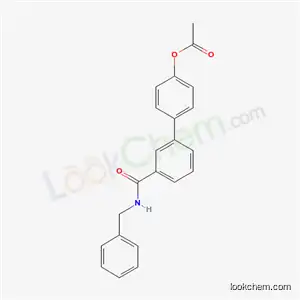 Molecular Structure of 6238-37-5 ([4-[3-(benzylcarbamoyl)phenyl]phenyl] acetate)