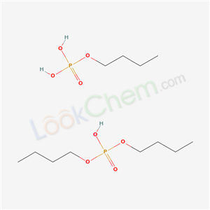 butoxyphosphonic acid; dibutoxyphosphinic acid