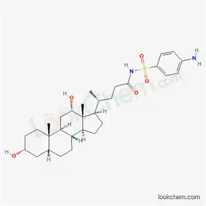 (4R)-N-(4-aminophenyl)sulfonyl-4-[(3R,5R,8R,9S,10S,12S,13R,14S,17R)-3,12-dihydroxy-10,13-dimethyl-2,3,4,5,6,7,8,9,11,12,14,15,16,17-tetradecahydro-1H-cyclopenta[a]phenanthren-17-yl]pentanamide