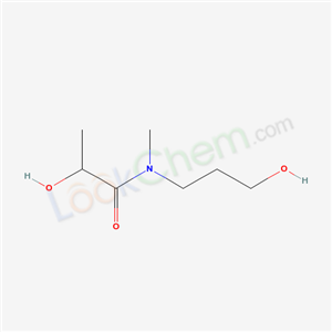 2-hydroxy-N-(3-hydroxypropyl)-N-methylpropanamide