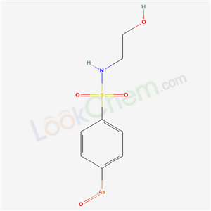 4-arsenoso-N-(2-hydroxyethyl)benzenesulfonamide cas  5442-30-8