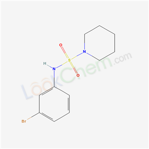 N-(3-bromophenyl)piperidine-1-sulfonamide cas  5433-46-5