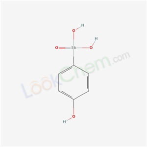 (4-hydroxyphenyl)stibonic acid cas  5430-19-3