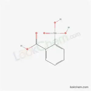 Molecular Structure of 87076-00-4 (2-[dihydroxy(oxido)-lambda~5~-stibanyl]benzoic acid)