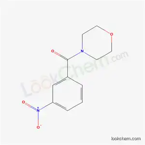 Molecular Structure of 262162-90-3 (MORPHOLINO(3-NITROPHENYL)METHANONE)