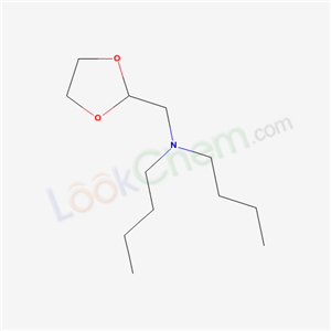N-butyl-N-(1,3-dioxolan-2-ylmethyl)butan-1-amine cas  5449-63-8