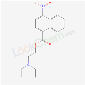 2-(diethylamino)ethyl 4-nitronaphthalene-1-carboxylate