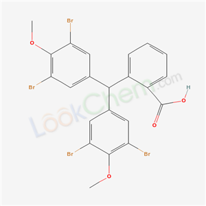 2-[bis(3,5-dibromo-4-methoxy-phenyl)methyl]benzoic acid cas  5449-82-1