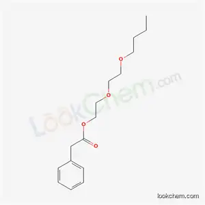 Molecular Structure of 6937-51-5 (2-(2-butoxyethoxy)ethyl phenylacetate)