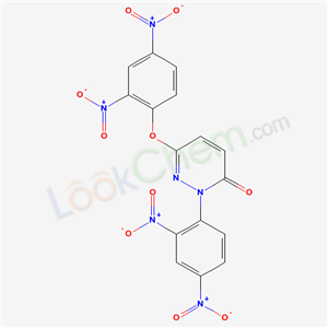 6-(2,4-Bis(hydroxy(oxido)amino)phenoxy)-2-(2,4-bis(hydroxy(oxido)amino)phenyl)-3(2H)-pyridazinone cas  67417-17-8