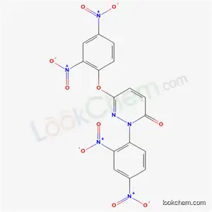Molecular Structure of 67417-17-8 (6-(2,4-Bis(hydroxy(oxido)amino)phenoxy)-2-(2,4-bis(hydroxy(oxido)amino )phenyl)-3(2H)-pyridazinone)