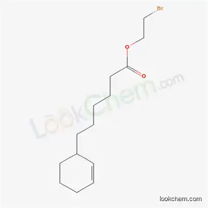 Molecular Structure of 6316-57-0 (2-bromoethyl 6-(cyclohex-2-en-1-yl)hexanoate)