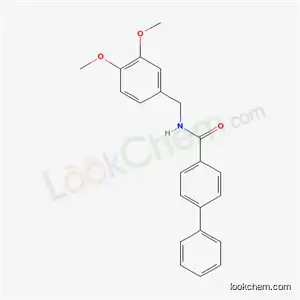 N-[(3,4-Dimethoxyphenyl)methyl][1,1'-biphenyl]-4-carboxamide