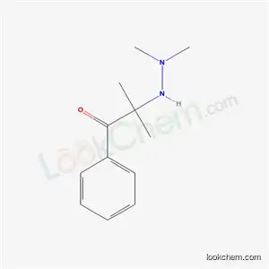 Molecular Structure of 5466-07-9 (2-(2,2-dimethylhydrazinyl)-2-methyl-1-phenylpropan-1-one)