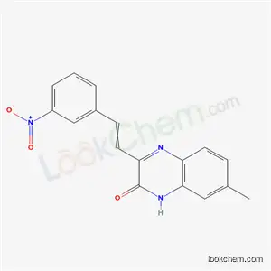 7-methyl-3-[(E)-2-(3-nitrophenyl)ethenyl]-1H-quinoxalin-2-one