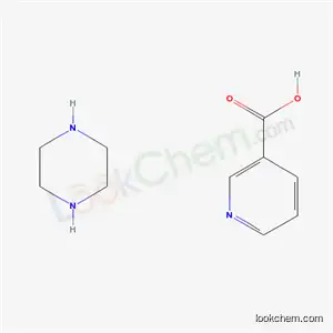 pyridine-3-carboxylic acid - piperazine (1:1)