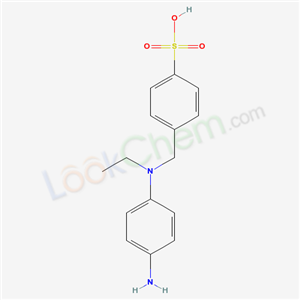 4-{[(4-aminophenyl)(ethyl)amino]methyl}benzenesulfonic acid