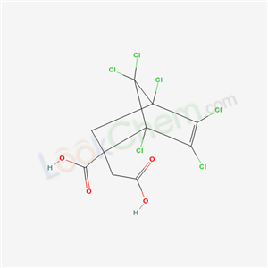 5-Norbornene-2-acetic acid, 2-carboxy-1,4,5,6,7, 7- hexachloro- cas  6339-50-0