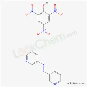 dipyridin-3-yldiazene, 2,4,6-trinitrophenol
