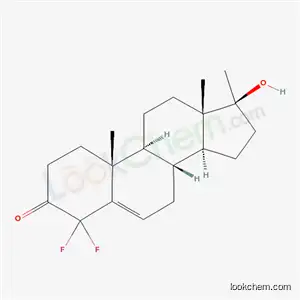 (17beta)-4,4-difluoro-17-hydroxy-17-methylandrost-5-en-3-one